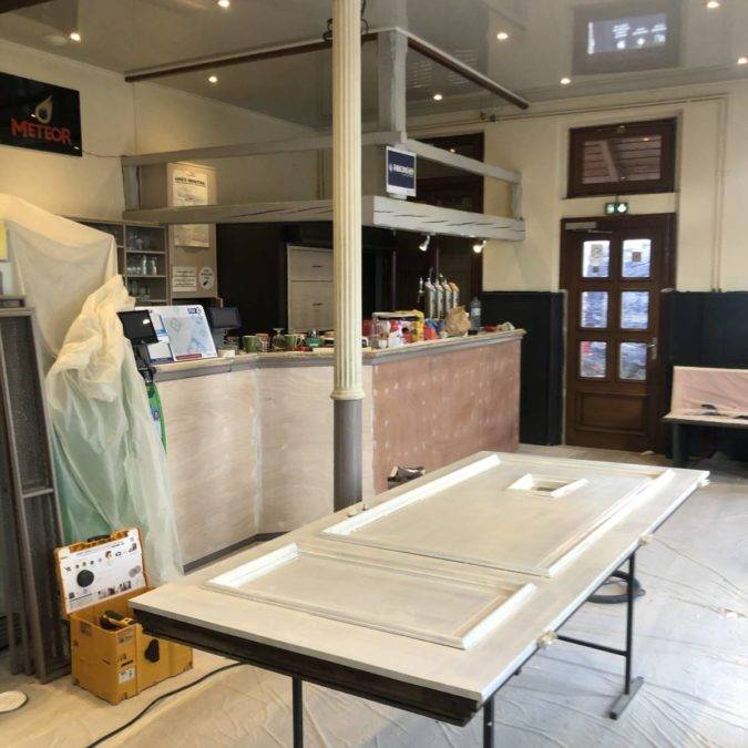 Rénovation Bar le Tigre à la Wantzenau Hœœnheim 3