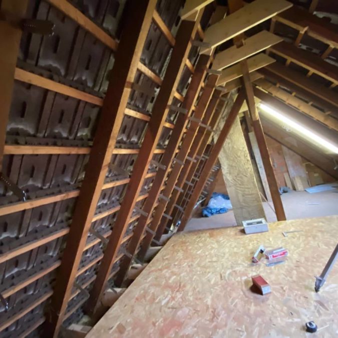 Am&eacute;nagement complet des combles &agrave; la Wantzenau Illkirch-Graffenstaden 1