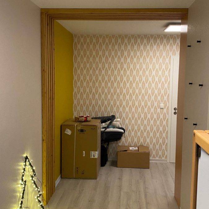 Pose de tasseaux décoratifs à Kehl Strasbourg 1