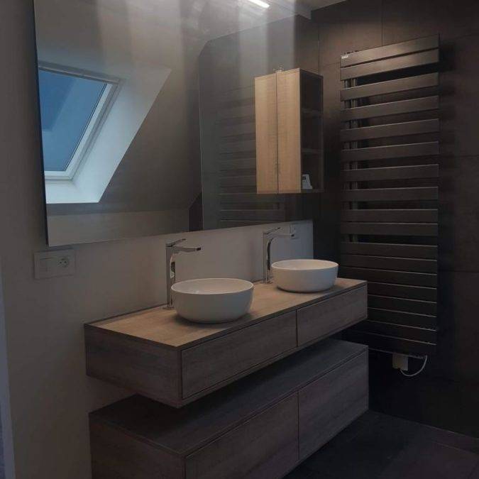 Salle de bain à Batzendorf Erstein 12